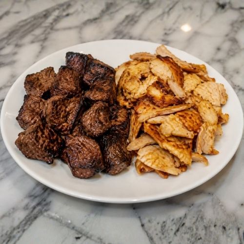 Lamb Shish and Chicken Doner