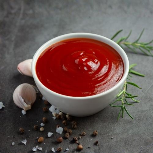Pot of BBQ Sauce