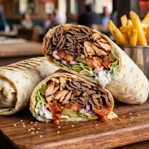 Mixed Doner Wrap