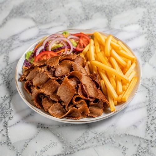 Doner Meat and Chips