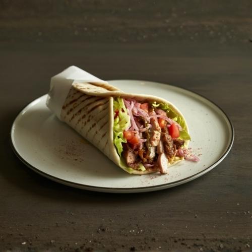 Lamb Shish and Kofte Combo Wrap