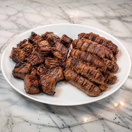 Lamb Shish and Kofte