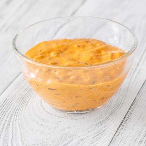 Pot of Burger Sauce