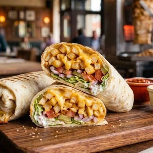 Chips and Cheese in Wrap